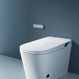 Smart Wc Toilet Bidet Smart Toilet with Automatic Bidet Widen Seat Instant Heating WC Seat Warmer Elongated Bowl Shape - Product Image 3