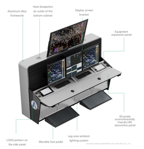 Современная алюминиевая диспетчерская приставка для аэропорта (ATC) - Product Image 1