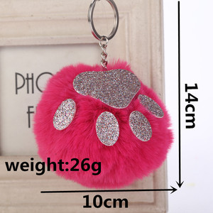 10cm ours <span class=keywords><strong>patte</strong></span> boule <span class=keywords><strong>porte</strong></span>-clés boule <span class=keywords><strong>de</strong></span> fourrure <span class=keywords><strong>de</strong></span> <span class=keywords><strong>lapin</strong></span> en plein air <span class=keywords><strong>porte</strong></span>-clés - Product Image 6