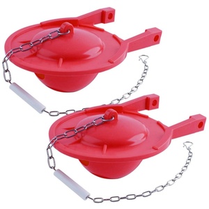 Thay thế nắp bồn cầu lớn 3 inch tương thích với nắp bồn cầu TOTO Niêm phong quá khổ và dễ lắp đặt Màu đỏ - Product Image 1