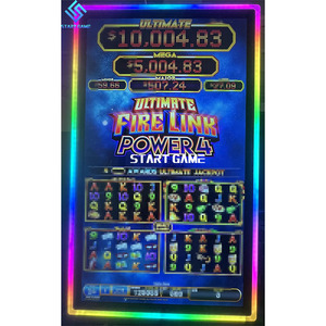 Máy chơi game điện tử trong nhà Ultimate Power 4, bảng mạch tiếng Anh Fire Link, bảo hành 1 năm, làm bằng kim loại, hoạt động bằng tiền xu, phích cắm US, 1 - Product Image 1