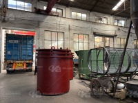 Nouvelle machine à charbon de bois sans fumée en coque de noix de coco du Sri Lanka, four de carbonisation, capacité 1-1,5T, utilisation facile