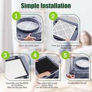 AS-550 Filtre à <span class=keywords><strong>air</strong></span> HEPA Stage 2 H13 16 "x 19" x 2 "F301H Filtre HEPA Compatible avec Bluedri <span class=keywords><strong>Air</strong></span> <span class=keywords><strong>Shield</strong></span> 550 Dri-Eaz Bear - Product Image 6