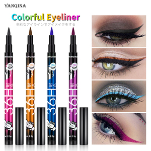 Delineador de Ojos Líquido a Prueba de Agua, Certificado MSDS, Secado Rápido, Larga Duración, Resistente a Manchas, Punta Precisa, Maquillaje de Ojos - Product Image 2