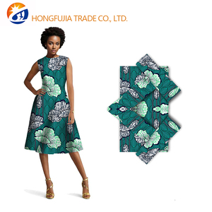 Kain Organza Nigeria Batik Tenun Katun 100% Terlaris Grosir Pabrik, Berat Sedang, Ukuran 6