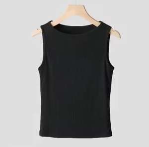 JAC22 F25279 Chaleco Base sin Mangas con <span class=keywords><strong>Hilo</strong></span>, Estilo Halter, Efecto Reductor para <span class=keywords><strong>Mujer</strong></span> - Product Image 1