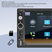 VOLOX Pemutar MP5 7 Inci Opsional Wireless CarPlay Android-Auto Layar Sentuh Bluetooth Stereo Radio Grosir Langsung Pabrik