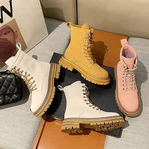 British Trendy High Quality Hiking Style Ladies Casual Fall New Ankle <b>Boots</b> for Women - Product Image 2