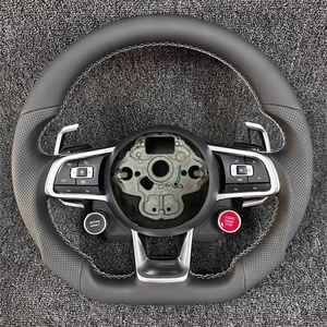 Volante de Cuero Completo de <span class=keywords><strong>Venta</strong></span> Directa de Fábrica para Volkswagen Golf 7 <span class=keywords><strong>GTI</strong></span> Golf R MK7 <span class=keywords><strong>Polo</strong></span> Jetta Passat Tiguan para Modelo VW Compatible - Product Image 1