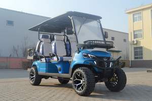 עגלת גולף חשמלית 6 מושבים בצבעים הניתנים להתאמה אישית עם מנוע עוצמתי 72V לשירות הסעות במתחם קהילתי/מועדון - Product Image 3