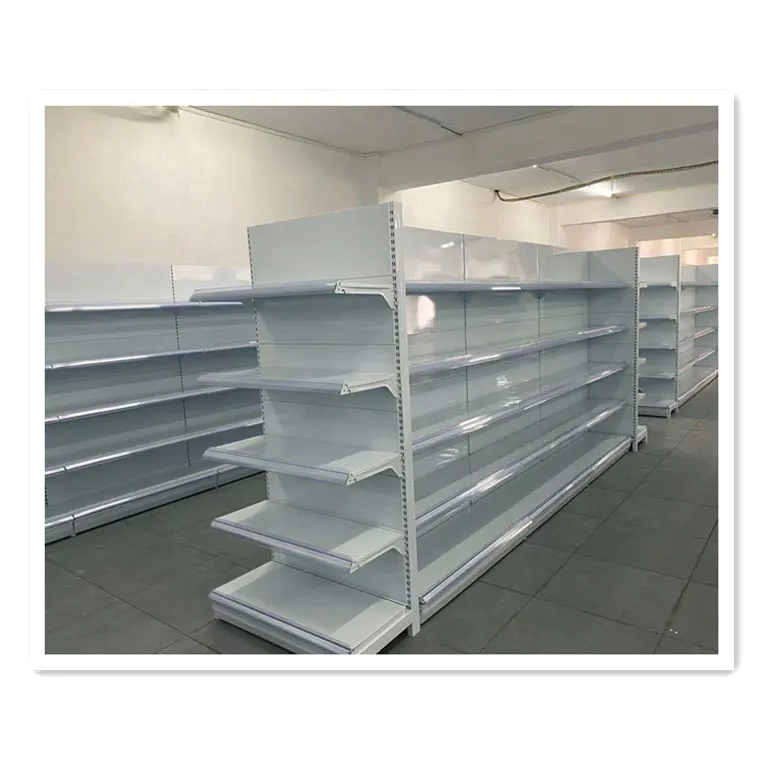 New style supermarket racks display shelving grocery rack display cases shelves for grocery store