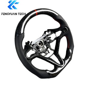 Volante de Fibra de Carbono Forjado Personalizado para <span class=keywords><strong>Honda</strong></span> <span class=keywords><strong>CRV</strong></span> HR-V Civic 11th <span class=keywords><strong>Type</strong></span> <span class=keywords><strong>R</strong></span> FL5 SI Acura Integra 2016 2017 2022 <span class=keywords><strong>2023</strong></span> - Product Image 4