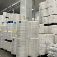 Offre Spéciale Bébé Couches Matières Premières Absorption SAP Airlaid Papier Usine Fournisseur Jetable