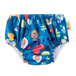 Schwimmunterricht Dusche Geschenke Wasch bare Badehose Wieder verwendbare Schwimm windeln für Baby 0-3 Jahre