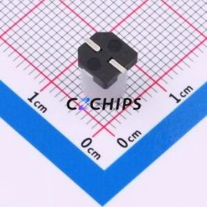 Condensateur électrolytique en aluminium SMD EXV107M025A9HAA, SMD, D6.3xL7.7mm 100uF 20% 25V 210mA-120Hz - Product Image 2