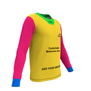 Hirbgod tùy chỉnh Motocross Jersey t Cổ Dài Tay áo ngoài trời sprotwear bán buôn nhà máy dịch vụ moq là 1 mảnh - Product Image 2