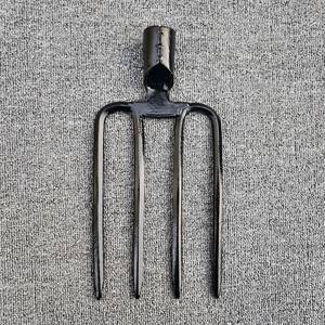 Tête de fourche <span class=keywords><strong>à</strong></span> <span class=keywords><strong>4</strong></span> <span class=keywords><strong>dents</strong></span> haute résistance pour <span class=keywords><strong>fumier</strong></span>, foin et terre, en acier soudé - Product Image 2