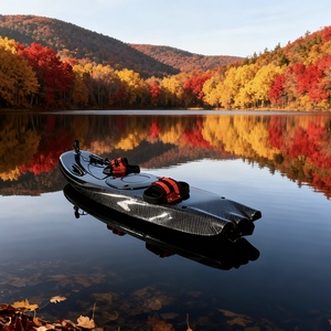 Sợi Carbon Xăng Máy Bay Phản Lực Hội Đồng Quản Trị Xăng-Powered Thân Thiện Với Môi Không Thấm Nước Cho Mịn Mạnh Mẽ Đại Dương Nước Rides - Product Image 4