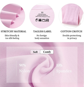 Culotte string en V de grande taille, taille basse, une pièce, avec boucle d'anneau, sans trace, culotte string tricotée à ceinture fine et taille basse - Product Image 4