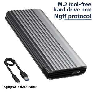 Оптовая продажа NGFF NVME M.<span class=keywords><strong>2</strong></span> протокол твердотельный USB 3,1 Gen <span class=keywords><strong>2</strong></span> Type C алюминиевый корпус SSD для мобильного HDD корпус - Product Image 5