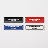 Étiquettes en caoutchouc PVC souple 3D avec logo personnalisé, étiquettes en silicone imperméables pour vêtements, sacs, chapeaux, vêtements de sport