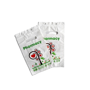 Bolsas de Plástico Biodegradables Impresas Personalizadas con Asa para Farmacias y Uso Médico, Turquía - Product Image 4