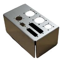 Fabrication sur mesure OEM de boîtiers en tôle d'acier inoxydable de précision, châssis en aluminium, boîtier d'amplificateur, contrôleur audio, armoire métallique, services personnalisés