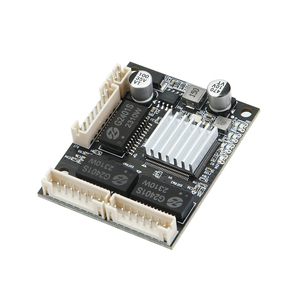 Mini Módulo de conmutador de red Gigabit completo de 3 puertos PH2.0 Interfaz de 8 pings Ethernet Placa base de comunicación One-in-two-out - Product Image 1