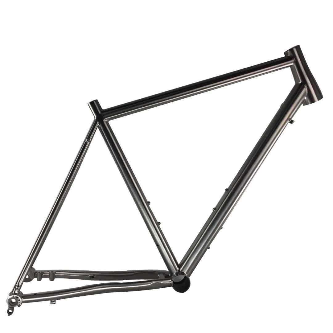 Fabriek prijs titanium materiaal 700c stad racefiets frame