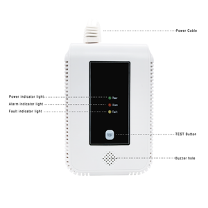 고급 TUYA WiFi 가스 감지기-실시간 경고를 통한 스마트 누출 감지 - Product Image 1