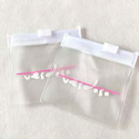 Accessoires en PVC personnalisés sac d'emballage en plastique pochette à bijoux de haute qualité avec étui à bijoux à fermeture éclair sac Ziplock