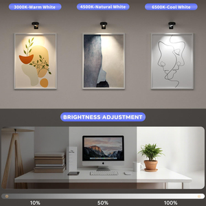 Picture Light Battery Operated with Remote, Painting Light for Wall LED Art Lights on Wall for <b>Poster</b> Dartboard <b>Frame</b> Portrait - Product Image 3