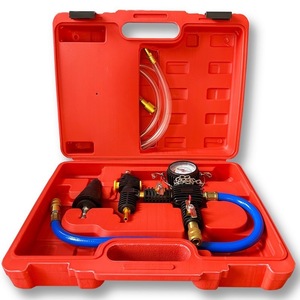 Kit de Herramientas de Manómetro de Presión para Radiador de Coche, Juego Completo en Estuche Rígido OEM, 1 Año de Garantía para Detección de Fugas de Refrigerante y Anticongelante, Vacío - Product Image 1