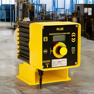 Bomba de Diafragma de Alta Viscosidad Serie C de Milton Roy con Motor y Caja de Engranajes, Alta Eficiencia, Acero Inoxidable, 500L/Hora - Product Image 1
