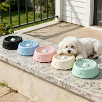 Bol interactif en silicone étanche pour chiens et chats, jouet d'enrichissement anti-ennui et anti-anxiété, distributeur de nourriture à défilement lent