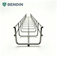BenDin - Goulotte de câblage en grille métallique à largeur personnalisée, galvanisée, pour la pose de câbles de signalisation dans les projets d'automatisation de lignes de production en usine