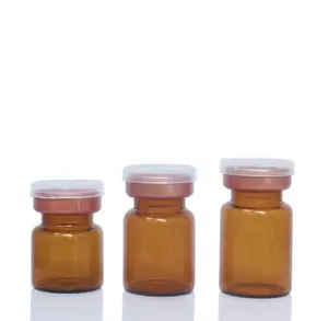 custom made screen printing mini glass vial bottle with lid for Pharmacy oil essence oil cosmetic essence 3ml 5ml 8ml 10ml