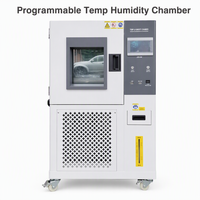 Cámara de Prueba de Temperatura y Humedad Programable de 225L con Pantalla Táctil para Pruebas Electrónicas y Automotrices
