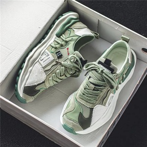 Chaussures Homme Été 2026 Nouveau Style Maille Respirante Lacets Légères Chaussures Papa Tendance Confortables Décontractées Sportives - Product Image 1