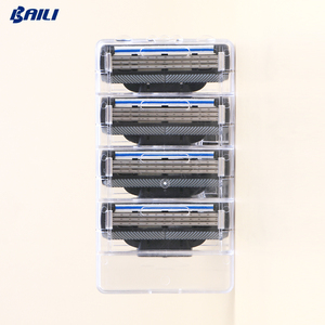 Maquinilla de Afeitar Baili de Tres Cuchillas para Depilación y Afeitado, con 5 Recambios de Cuchillas y Cartuchos Reemplazables - Product Image 3