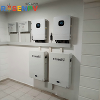 Système solaire hors réseau/hors réseau 8kW 10kW 15kW à prix d'usine, ensemble complet avec batterie au lithium LiFePO4
