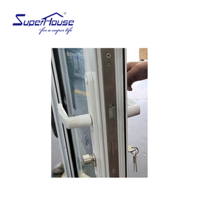 Puertas de entrada exterior de cristal de aluminio personalizadas de Superhouse <span class=keywords><strong>Hotel</strong></span> moderno con puerta abatible certificada NFRC <span class=keywords><strong>NOA</strong></span> - Product Image 6