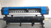 Printer Inkjet Eco Solvent 1.6 m Single Head XP600/I1600E1/I3200E1 Kecepatan Tinggi Otomatis untuk Spanduk Iklan Baru Bergaransi 1 Tahun