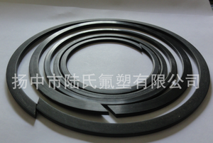 Anillo de retención de varios agujeros elásticos, anillo a presión de acero al manganeso con retención de oreja y pompón - Product Image 4