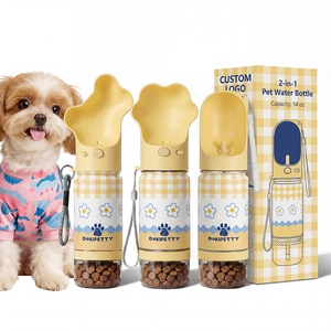 Botol Air Anjing Stainless Steel 14oz 18oz Laris Manis, Hadiah Ulang Tahun Ibu Anjing, Fungsional untuk Luar Ruangan dengan Mangkuk - Product Image 3