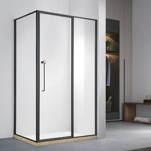 80x80mm vassoio rettangolare di aspetto quadrato scorrevole stile aperto in alluminio impermeabile cabina doccia per ragazzi ragazze fatte di tacchino - Product Image 2