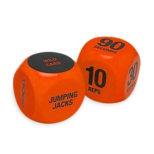 Lớn <span class=keywords><strong>EVA</strong></span> bọt xúc xắc các loại màu sắc mềm bọt xúc xắc Cubes Workout thể thao 6 mặt chống căng thẳng bóng cho trẻ em trò chơi - Product Image 5