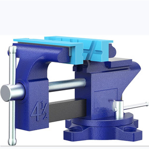 Petit étau de banc en acier de style européen de 4,5 mm avec planche à découper, stock direct d'usine - Product Image 4