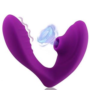 <span class=keywords><strong>Meilleur</strong></span> stimulateur clitoridien point G à double tête pour les femmes Vibrateur suceur de mamelon 2 en 1 Masturbateur féminin avec vibrateurs vaginaux - Product Image 6