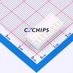 WAFER-HA254JK-8A Housing (Wire-to-Board / Wire-to-Wire) P=2.54mm Connector 2.54mm 1 8 White - Product Image 2